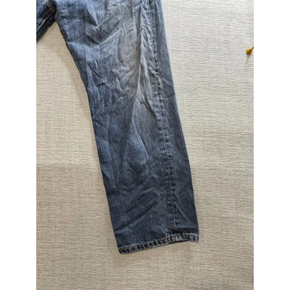 Levi's Jeans Mens 36x26 Blue Denim Preppy 5-Pockets Straight Leg Everyday Wear